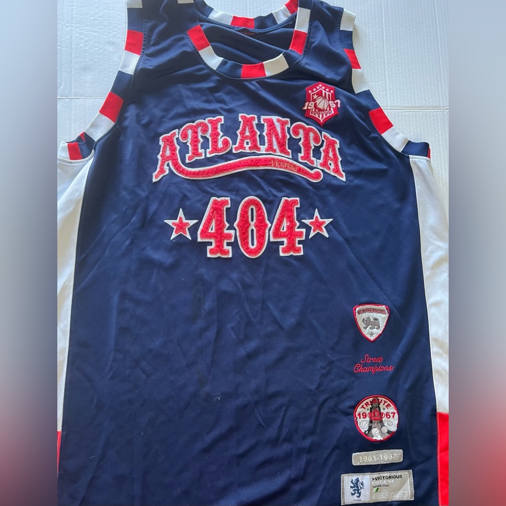 Atlanta Streetball Tribute jersey - size unknown see measurements maybe 2XL